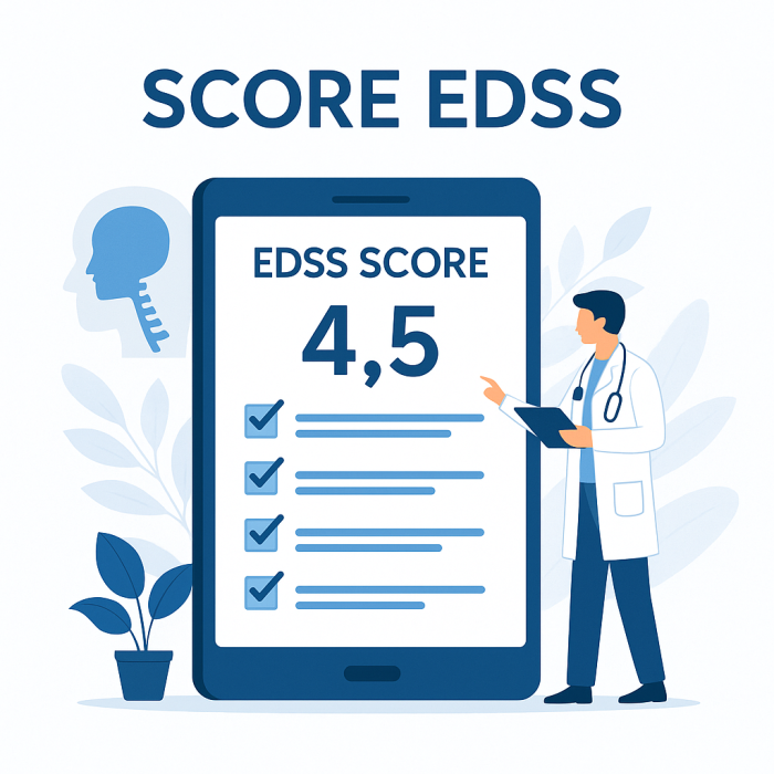 Application Score EDSS : calculez facilement le score de handicap SEP pour un suivi rapide, fiable et personnalisé de la sclérose en plaques.