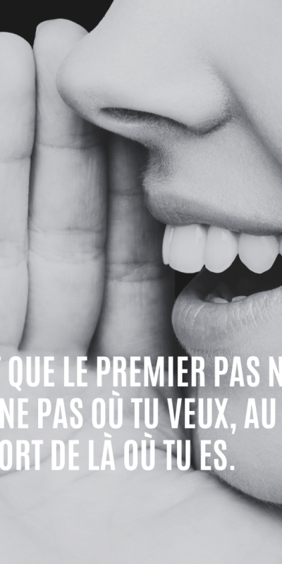 Le premier pas ne garantit rien. Mais il te sort de là où tu n’as plus envie d’être. Une chronique qui casse le mythe du “bon moment pour bouger”.