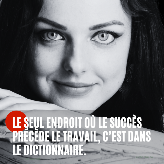 Chronique dominicale : Travail avant succès