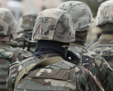 Militaires en action