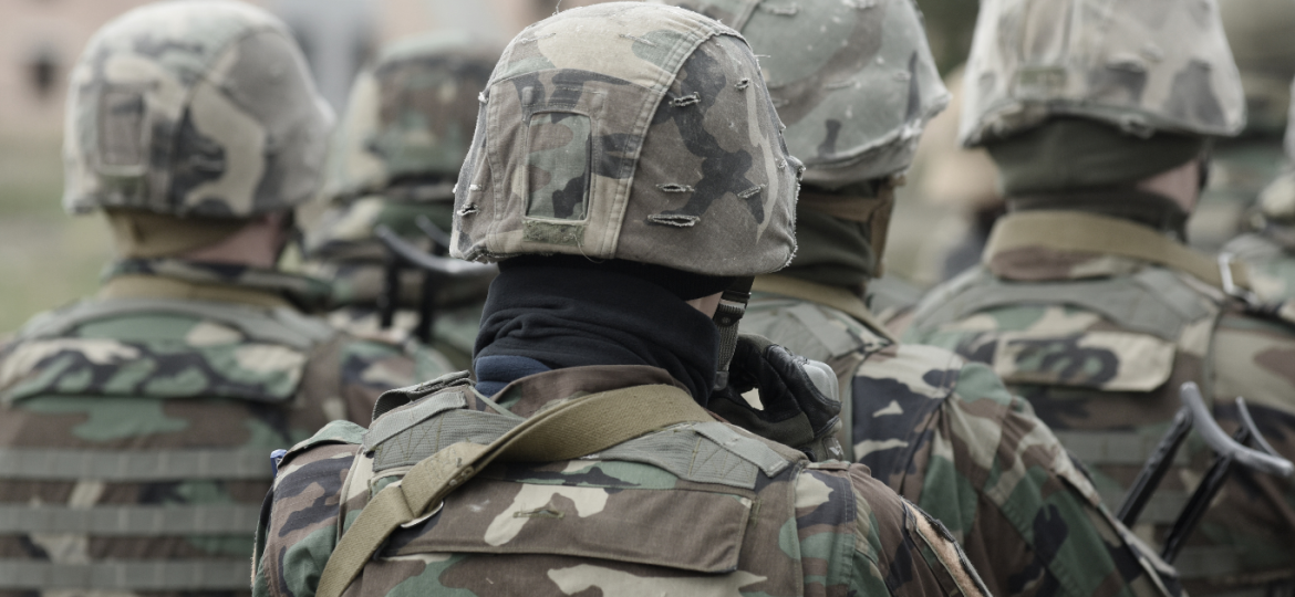 Militaires en action