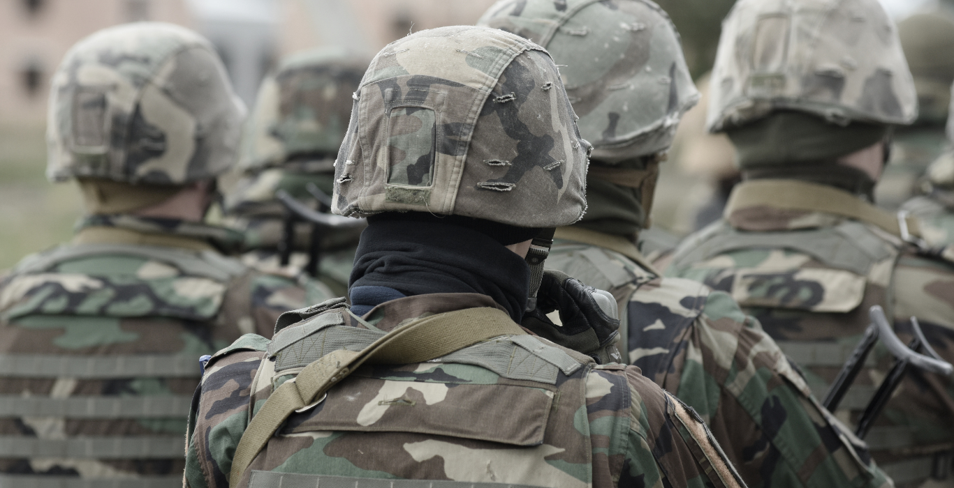Militaires en action
